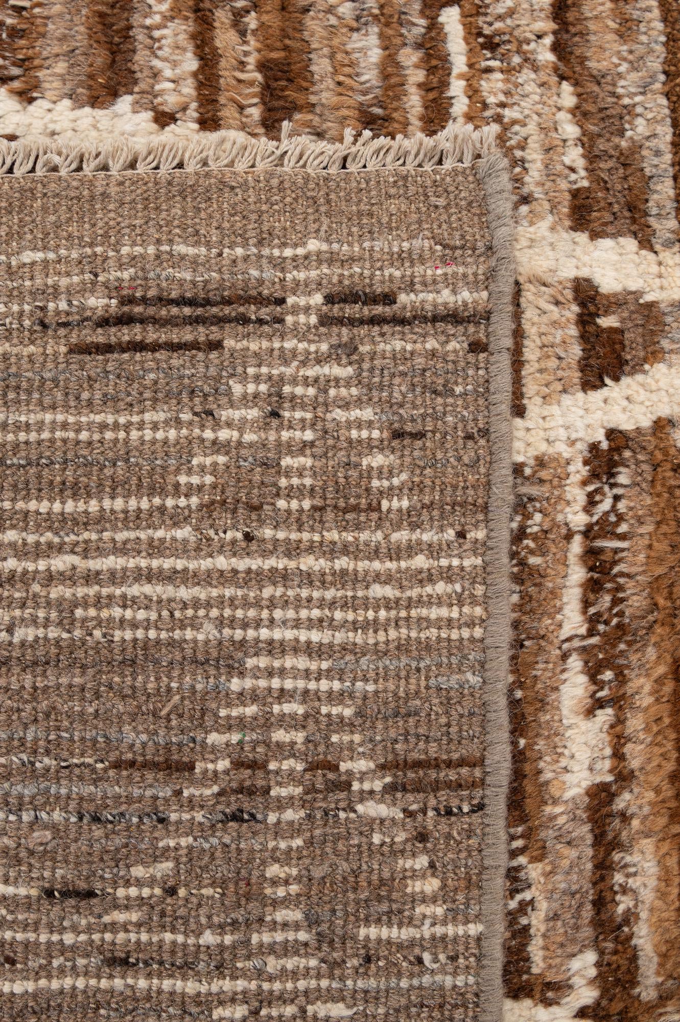 6' 5 x 9' 7 Hand Knotted Moroccan Wool Rug