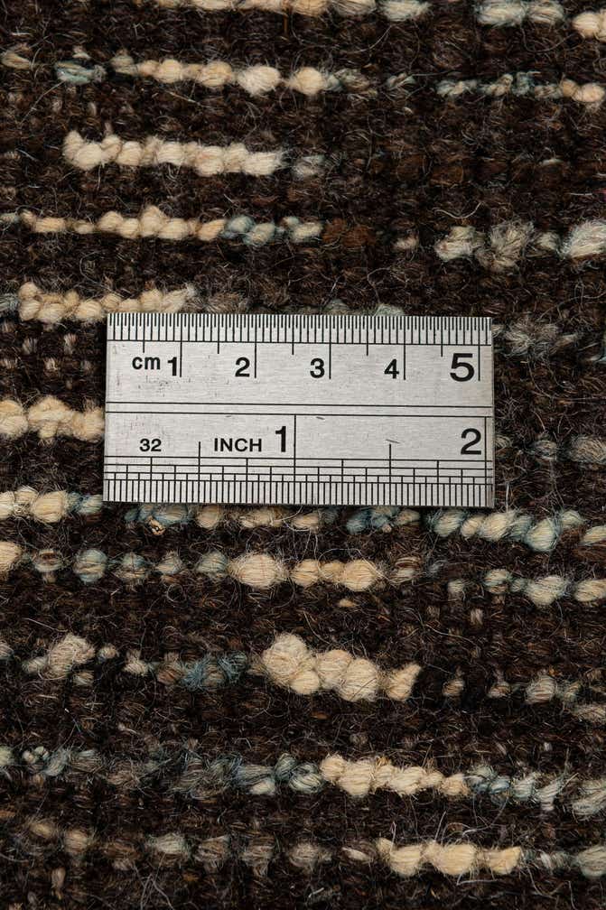 6' 9 x 9' 9 Hand Knotted Moroccan Wool Rug