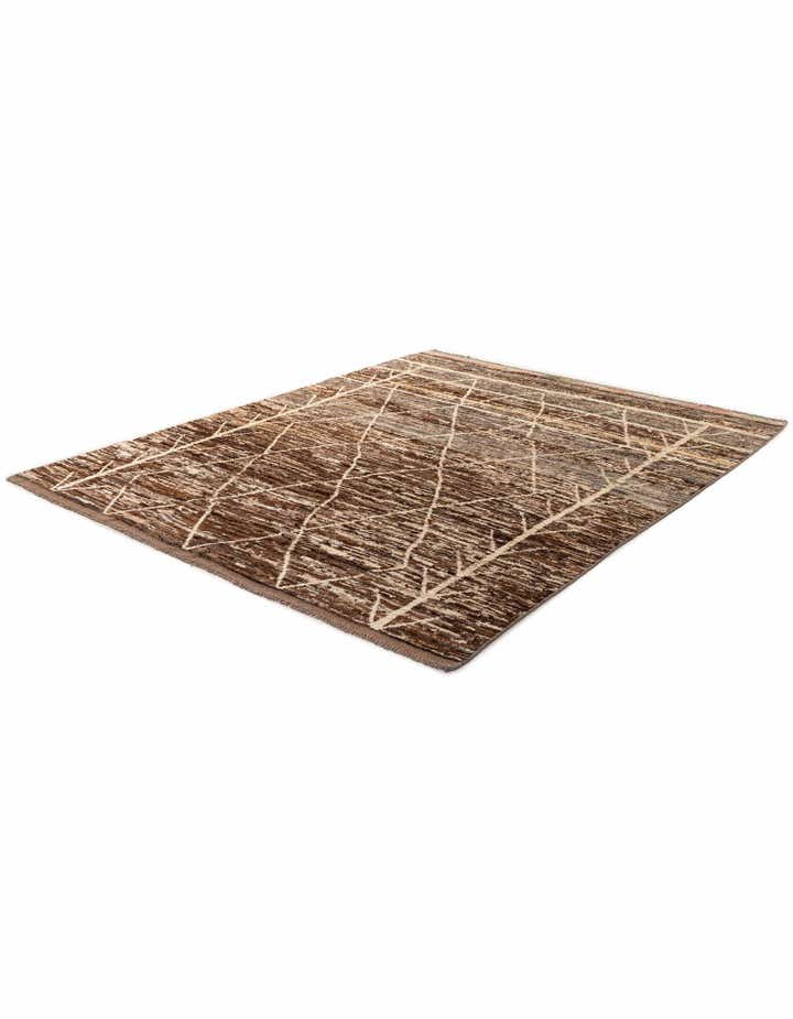7' 11 x 9' 6 Hand Knotted Moroccan Wool Rug