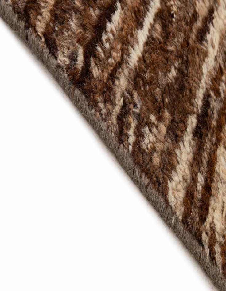 Detail image of 7' 11 x 9' 6  Hand Knotted Moroccan Wool Rug