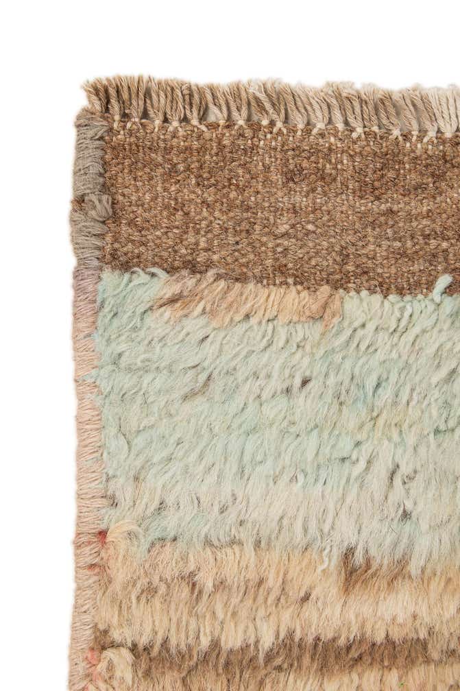 8' 2 x 10' 2 Hand Knotted Moroccan Wool Rug