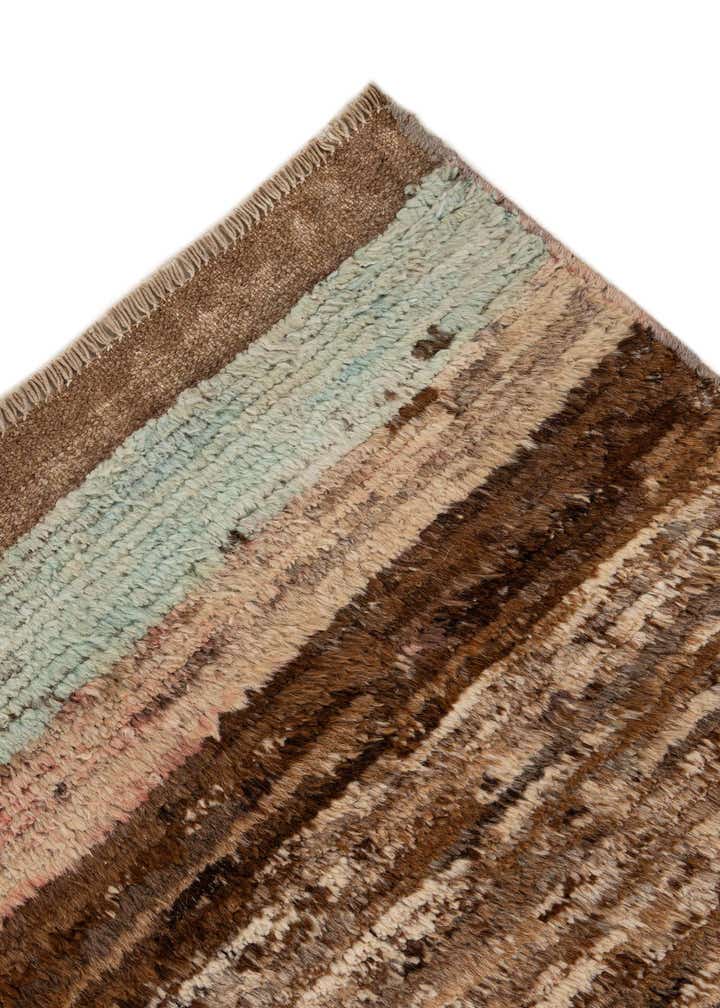 8' 2 x 10' 2 Hand Knotted Moroccan Wool Rug