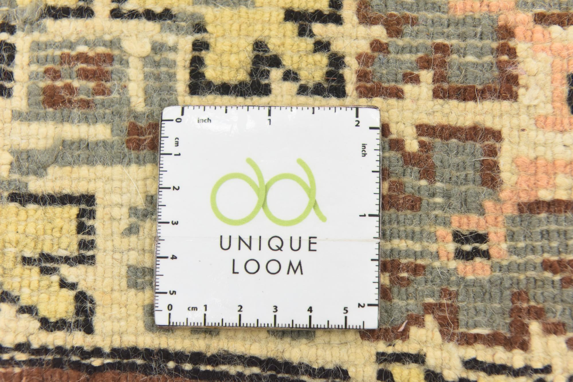 6' 10 x 9' 5 Hand Knotted Moroccan Wool Rug
