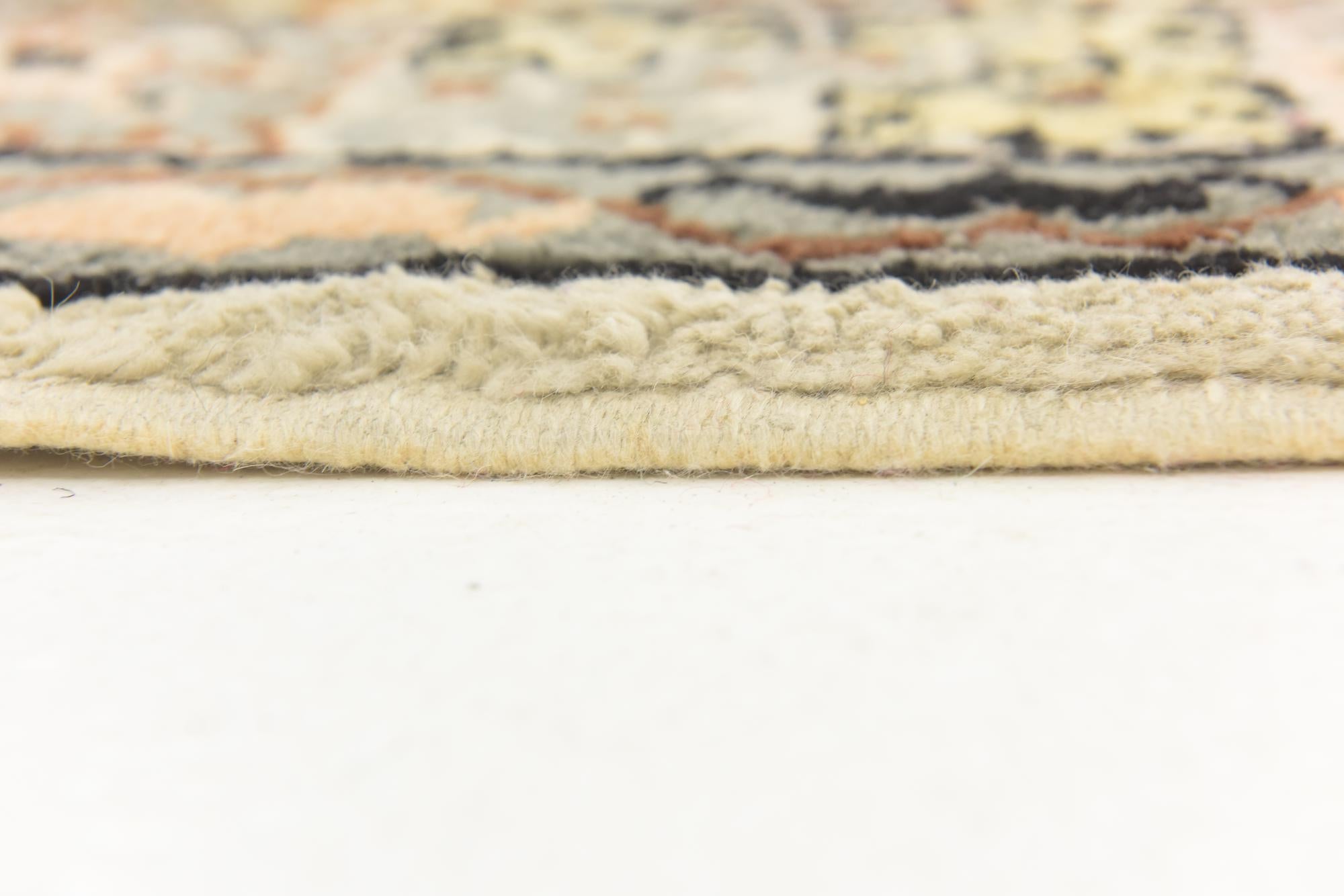 6' 10 x 9' 5 Hand Knotted Moroccan Wool Rug