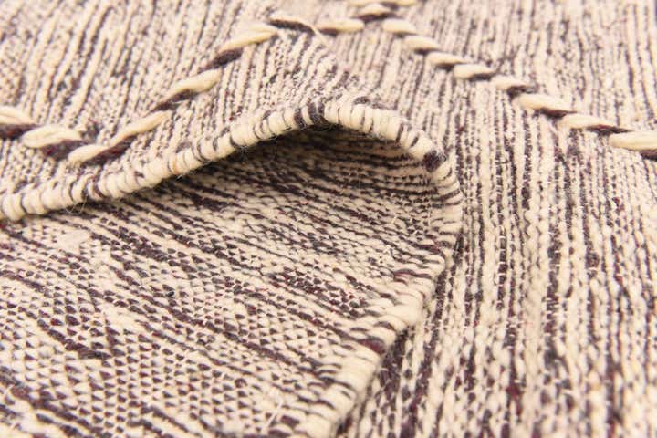 6' 6 x 10' 6 Hand Knotted Moroccan Wool Rug