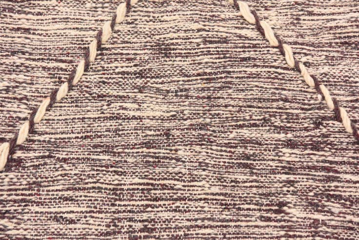 Detail image of 6' 6 x 10' 6 Hand Knotted Moroccan Wool Rug