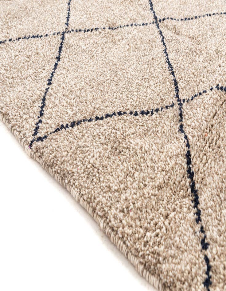 Detail image of 5' 4 x 7' 8  Hand Knotted Moroccan Wool Rug