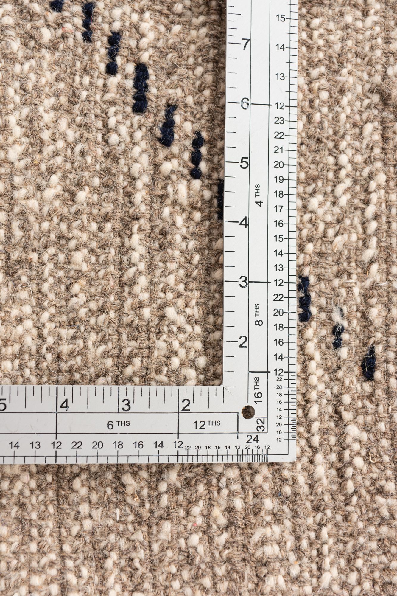 5' 4 x 7' 8 Hand Knotted Moroccan Wool Rug