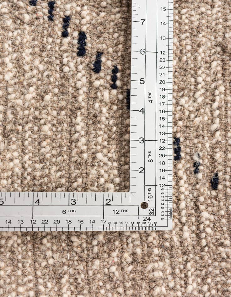 Detail image of 5' 4 x 7' 8  Hand Knotted Moroccan Wool Rug