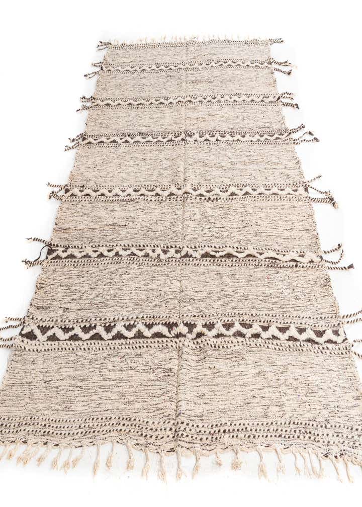 6' 4 x 9' 4 Hand Knotted Moroccan Wool Rug