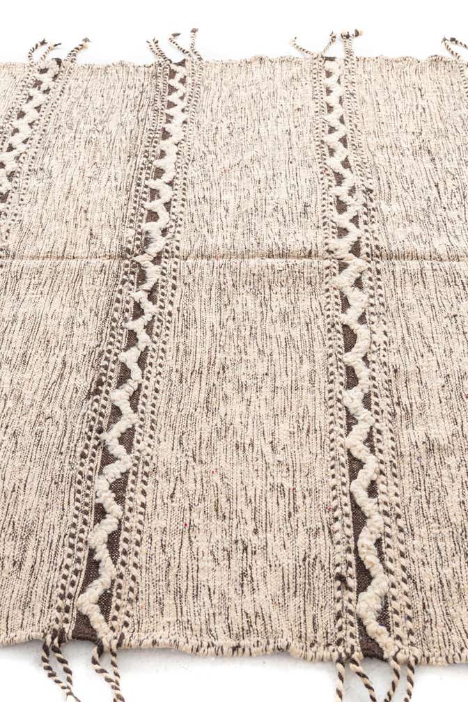 6' 4 x 9' 4 Hand Knotted Moroccan Wool Rug