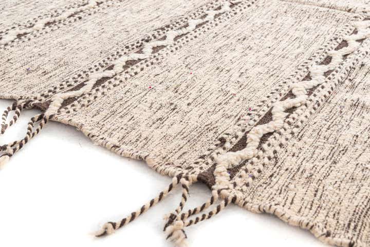 6' 4 x 9' 4 Hand Knotted Moroccan Wool Rug