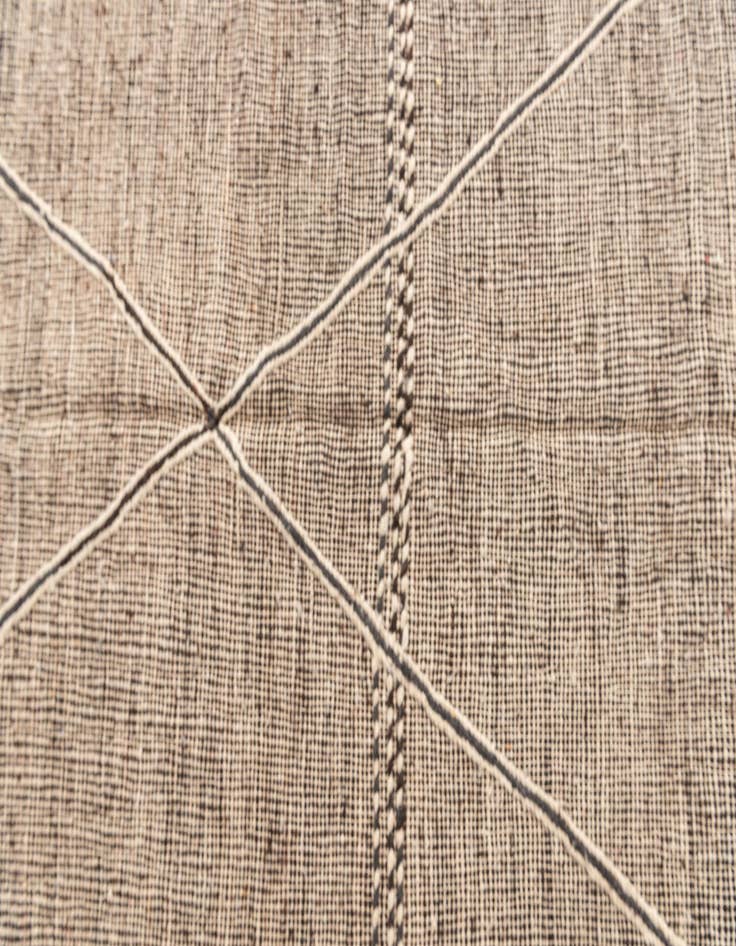 Detail image of 6' 6 x 10' 3 Hand Knotted Moroccan Wool Rug