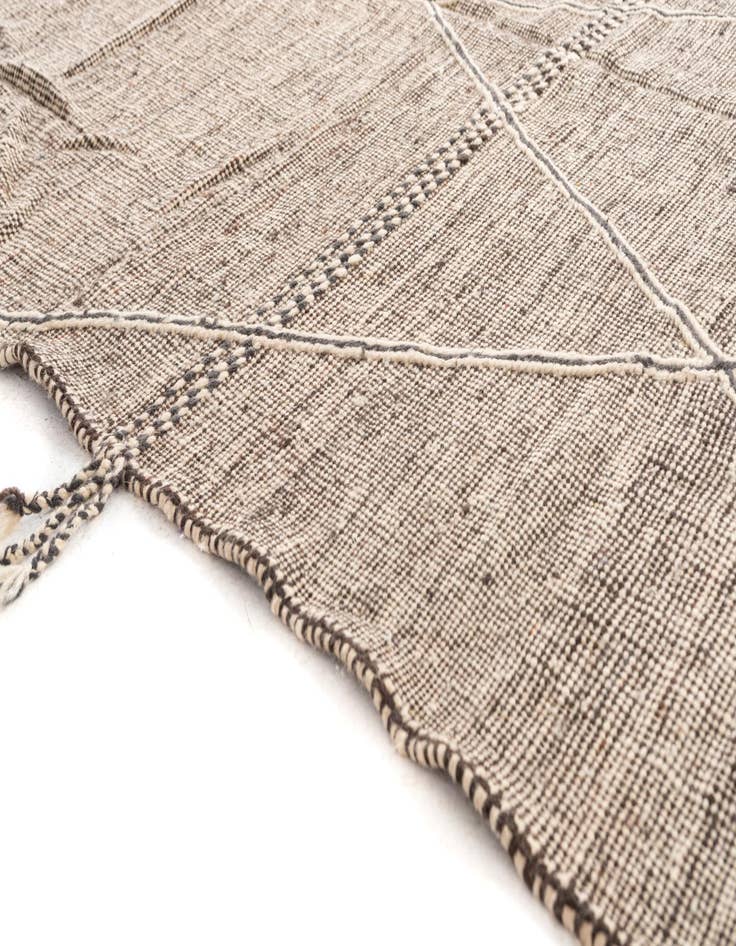 Detail image of 6' 6 x 10' 3 Hand Knotted Moroccan Wool Rug