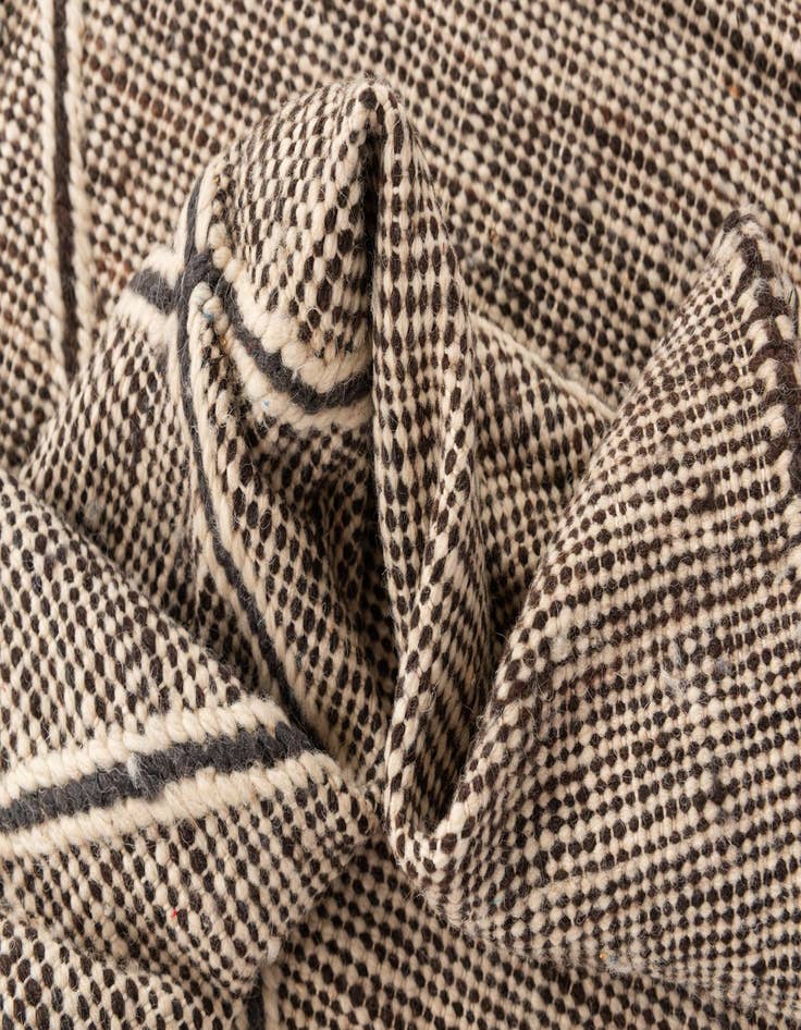 Detail image of 6' 6 x 10' 3  Hand Knotted Moroccan Wool Rug