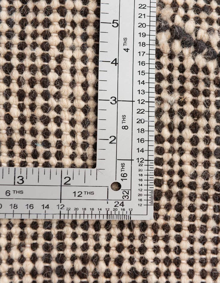 Detail image of 6' 6 x 10' 3  Hand Knotted Moroccan Wool Rug