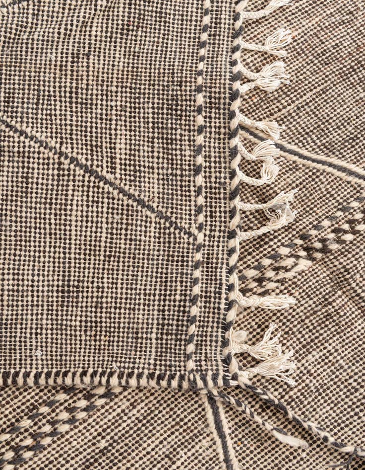 Detail image of 6' 6 x 10' 3  Hand Knotted Moroccan Wool Rug