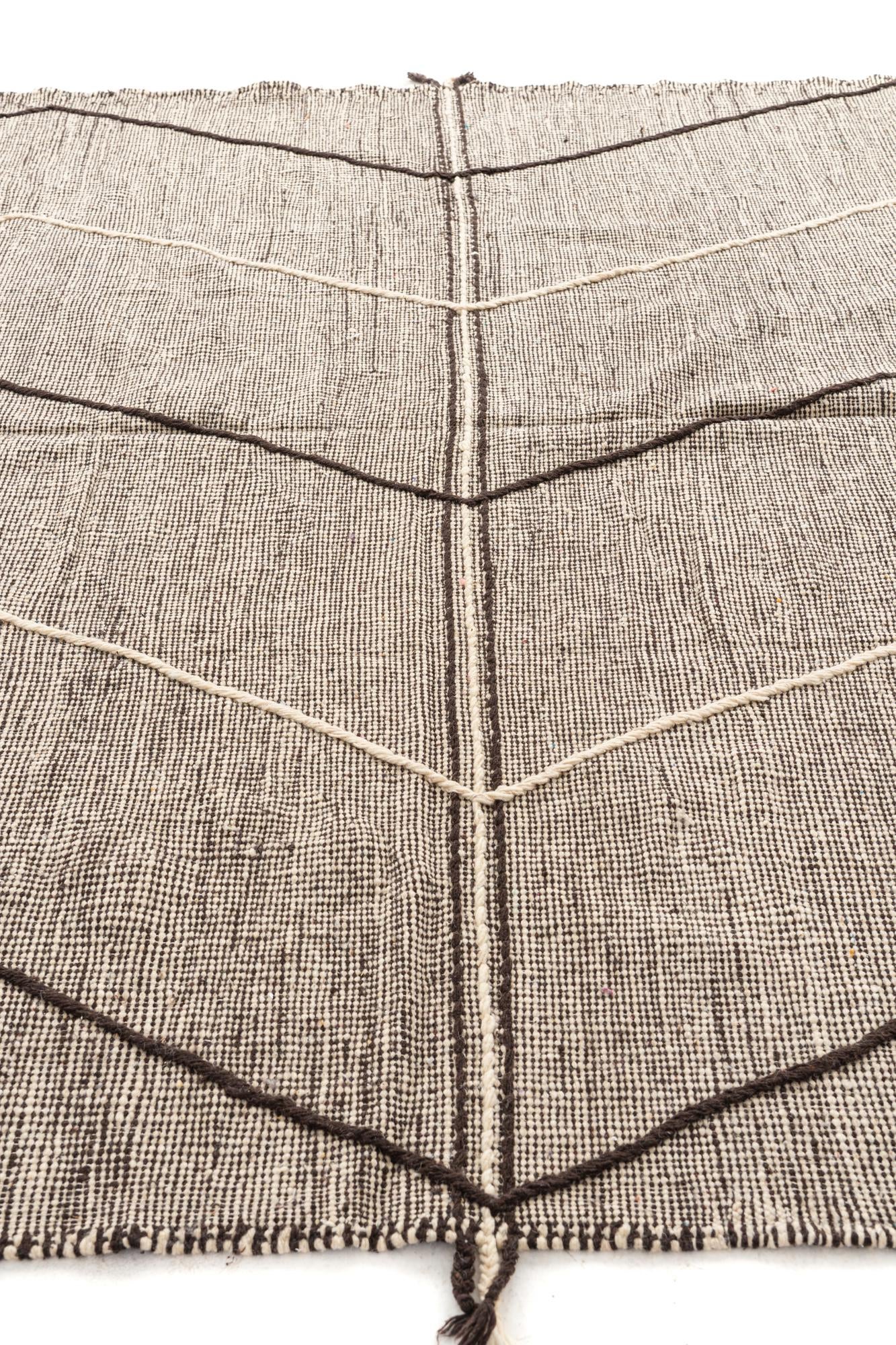 9' 2 x 13' 7 Hand Knotted Moroccan Wool Rug