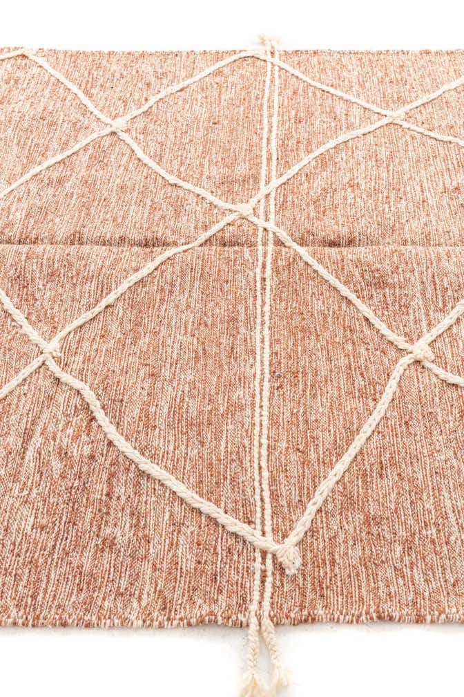 6' 2 x 9' 9 Hand Knotted Moroccan Wool Rug