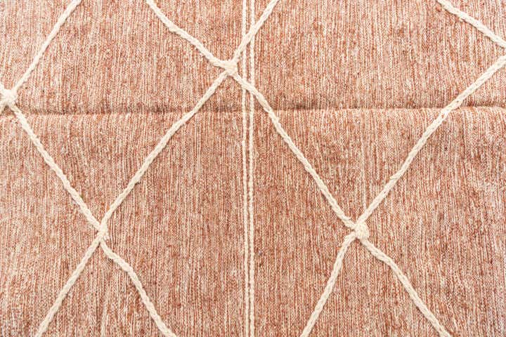 6' 2 x 9' 9 Hand Knotted Moroccan Wool Rug
