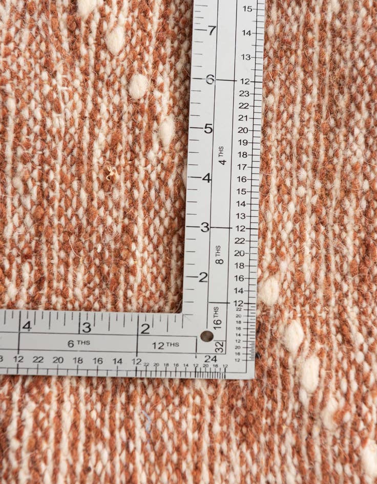 Detail image of 6' 2 x 9' 9  Hand Knotted Moroccan Wool Rug