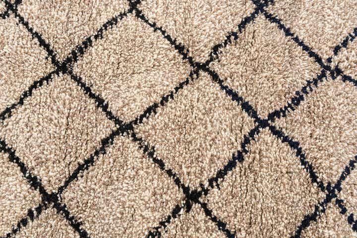 5' 3 x 8' Hand Knotted Moroccan Wool Rug