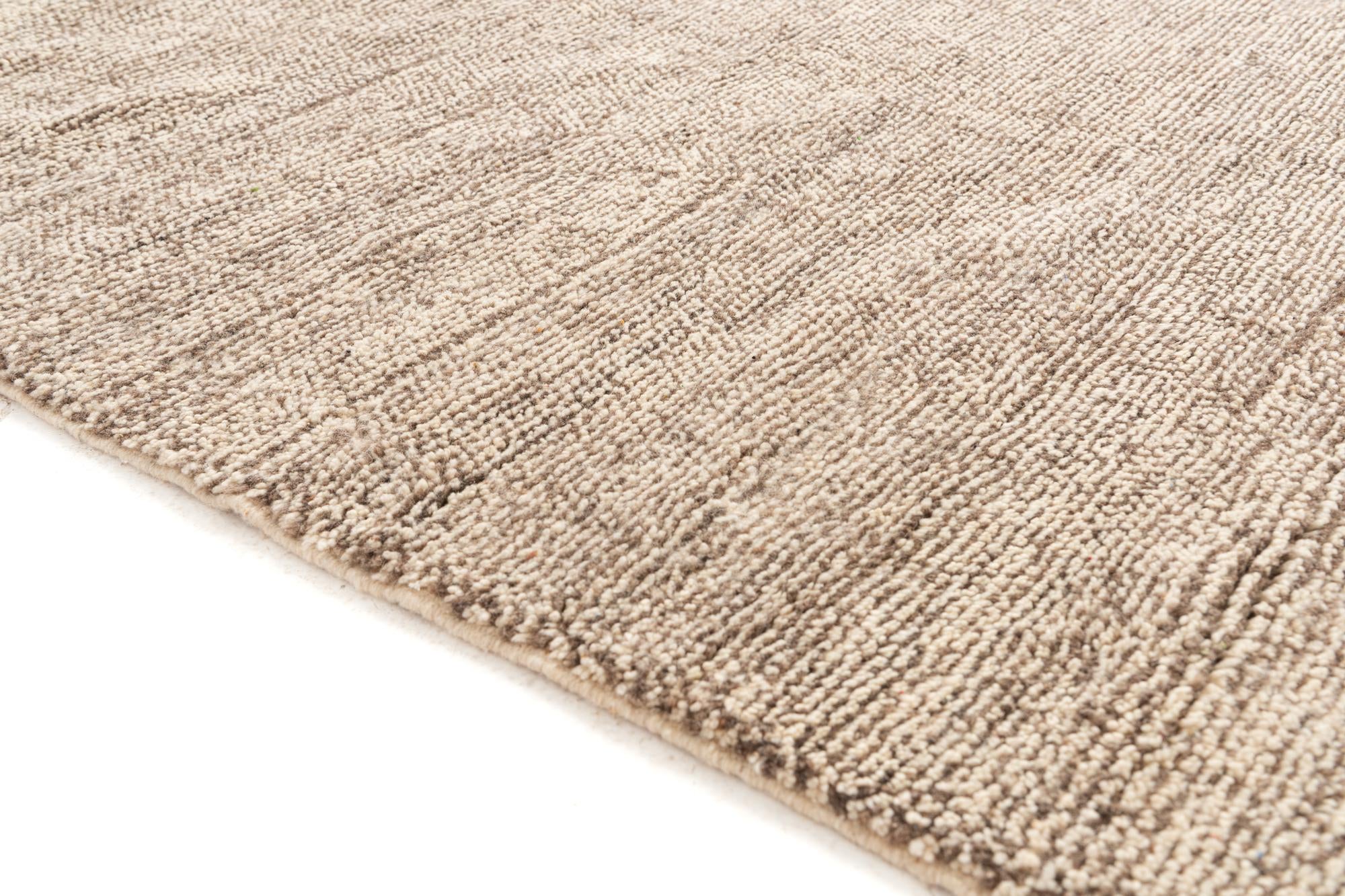 5' 2 x 7' 8 Hand Knotted Moroccan Wool Rug