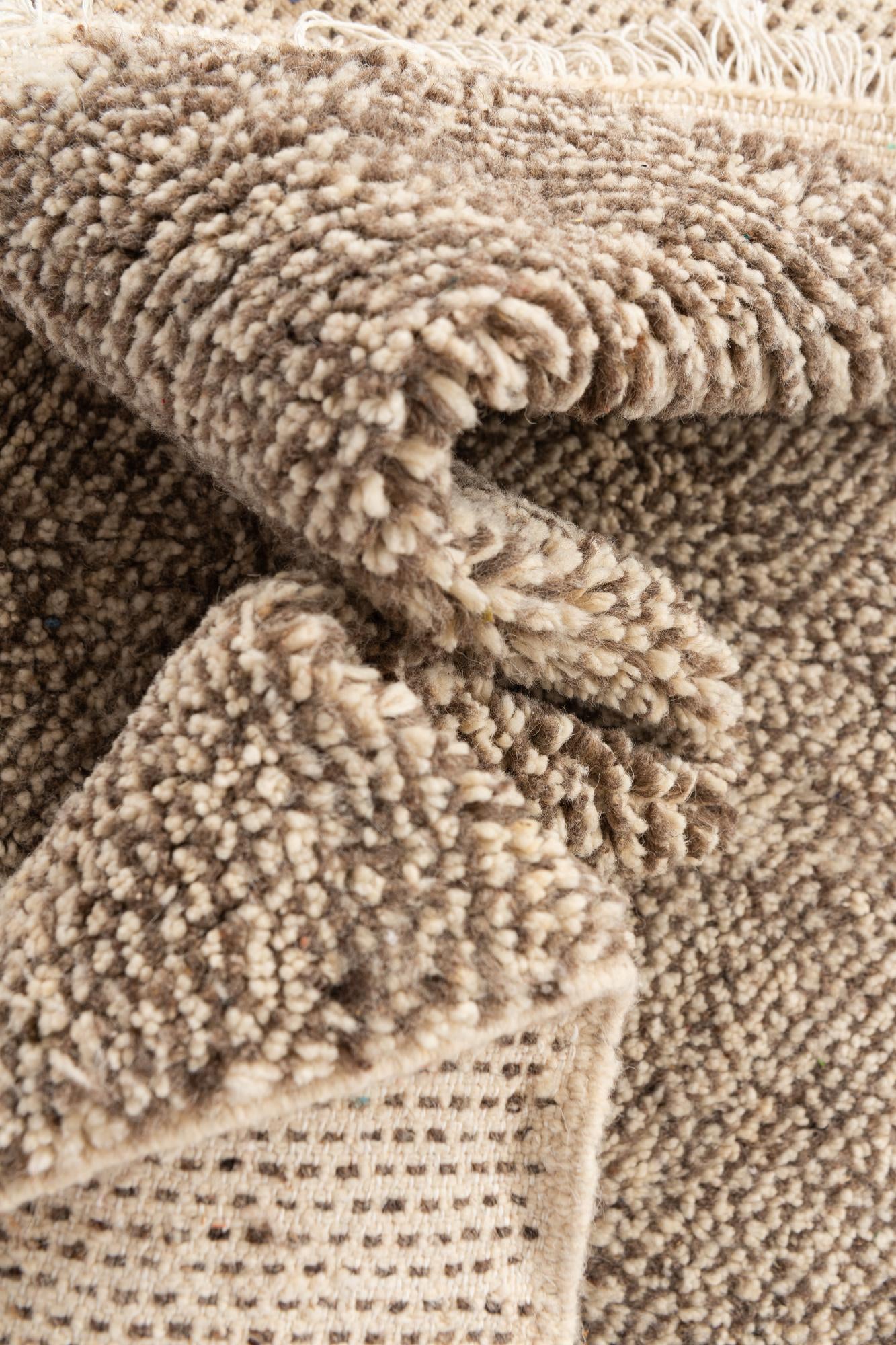 5' 2 x 7' 8 Hand Knotted Moroccan Wool Rug