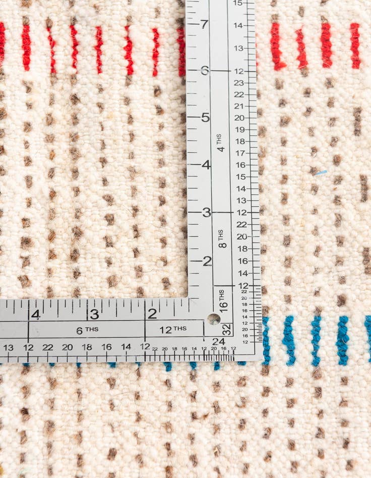 Detail image of 4' 7 x 7' 10  Hand Knotted Moroccan Wool Rug