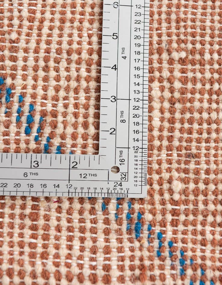 Detail image of 6' 6 x 11'  Hand Knotted Moroccan Wool Rug