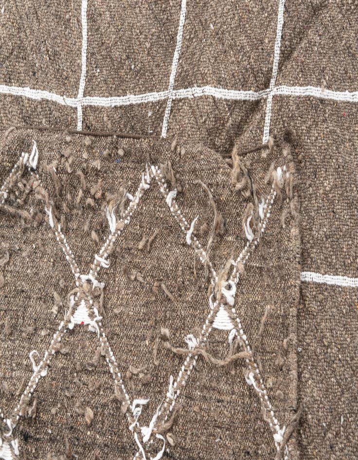 Detail image of 5' x 7' 8  Hand Knotted Moroccan Wool Rug