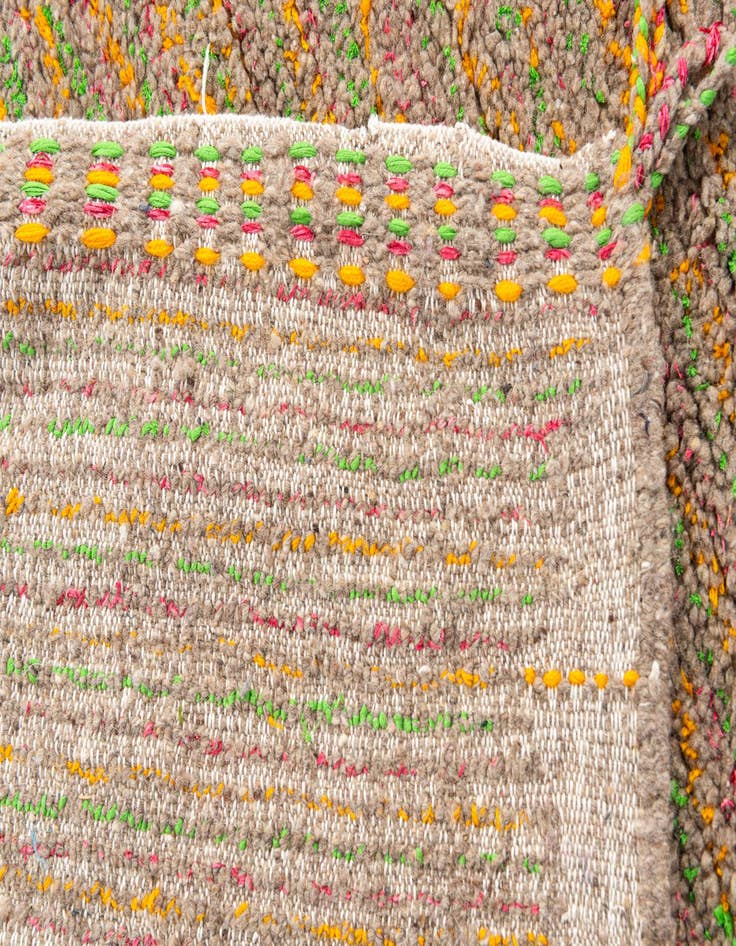 Detail image of 4' 4 x 6' 2  Hand Knotted Moroccan Wool Rug