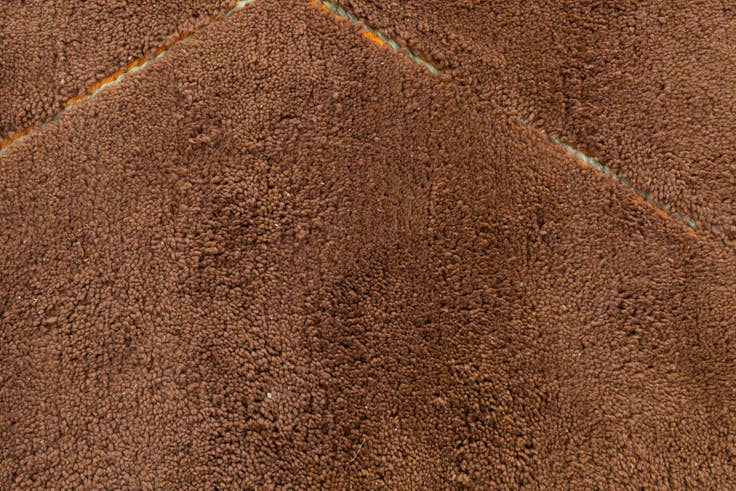Detail image of 5' 10 x 7' 8 Hand Knotted Moroccan Wool Rug