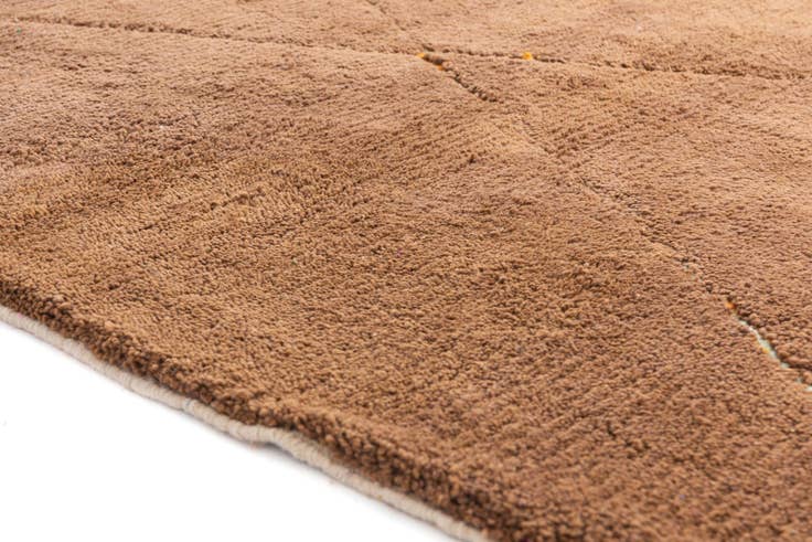 Detail image of 5' 10 x 7' 8 Hand Knotted Moroccan Wool Rug