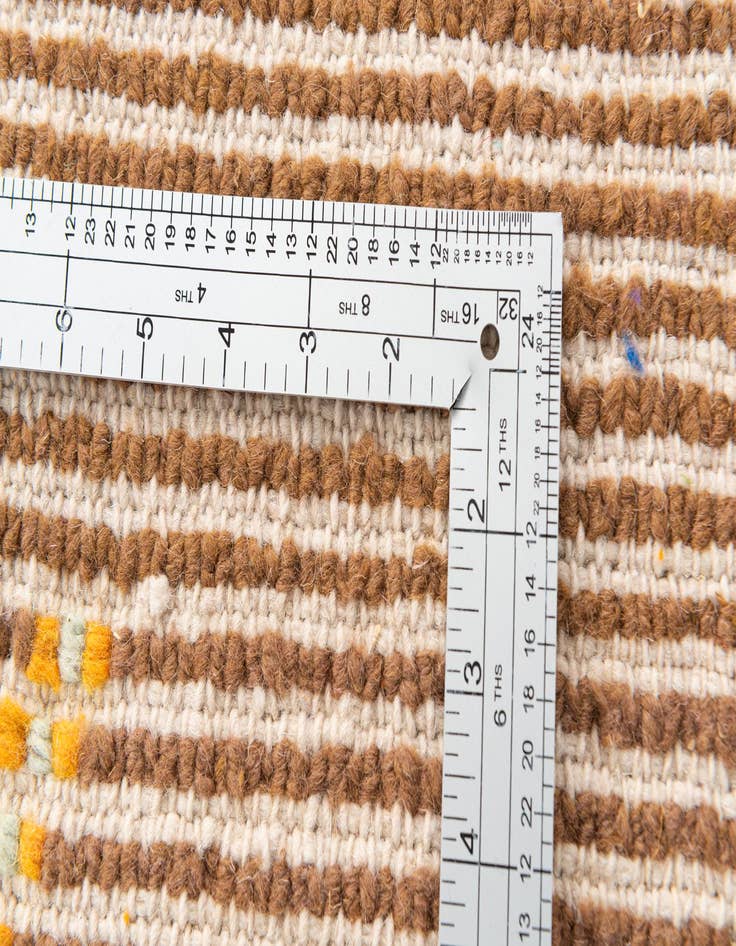 Detail image of 5' 10 x 7' 8  Hand Knotted Moroccan Wool Rug