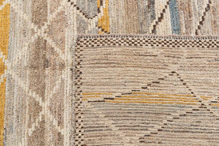 Detail image of 8' 8 x 12' 1 Hand Knotted Moroccan Wool Rug