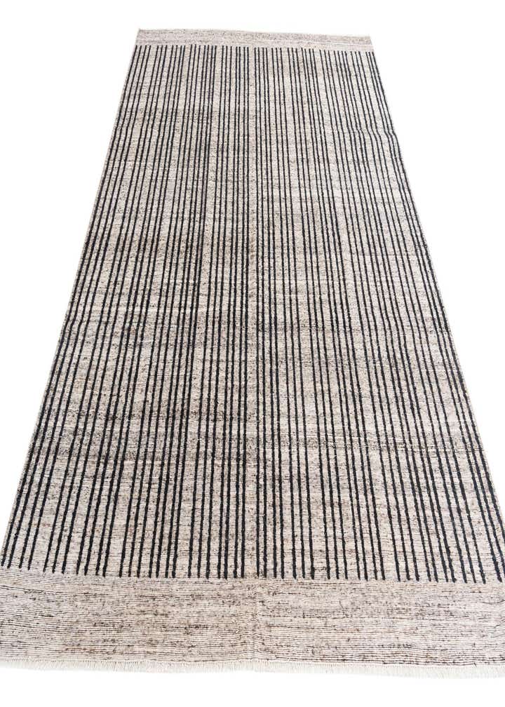 8' 8 x 12' 1 Hand Knotted Moroccan Wool Rug