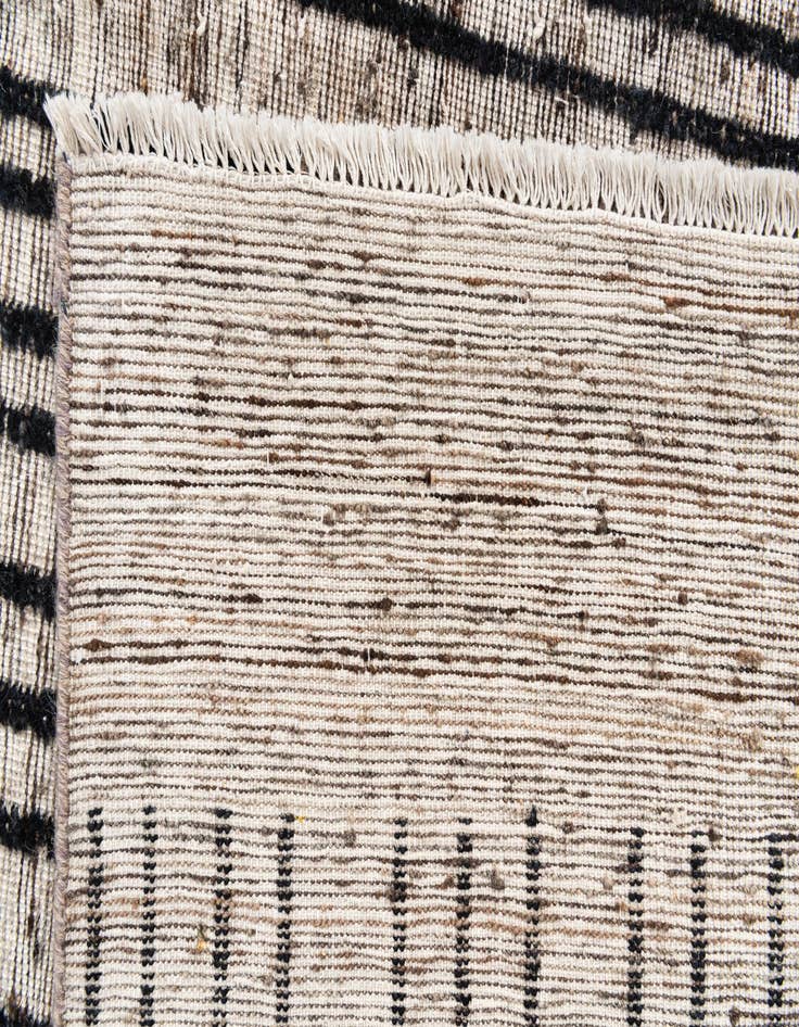 Detail image of 8' 8 x 12' 1  Hand Knotted Moroccan Wool Rug