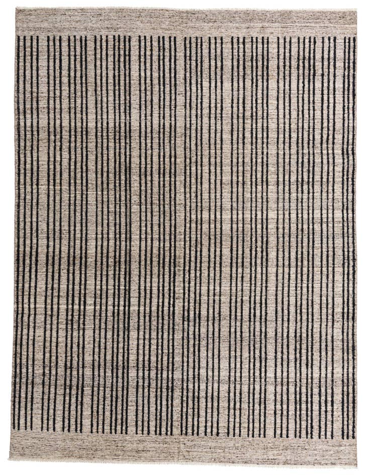 Detail image of 8' 8 x 12' 1 Hand Knotted Moroccan Wool Rug