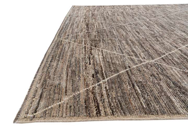 8' 7 x 10' 1 Hand Knotted Moroccan Wool Rug