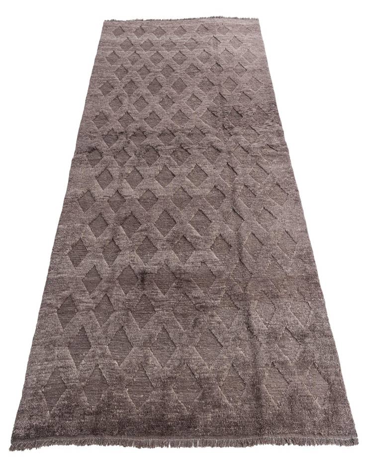 Detail image of 5' 9 x 8'  Hand Knotted Moroccan Wool Rug