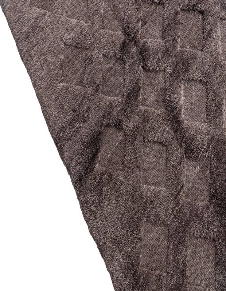 Detail image of 5' 9 x 8'  Hand Knotted Moroccan Wool Rug