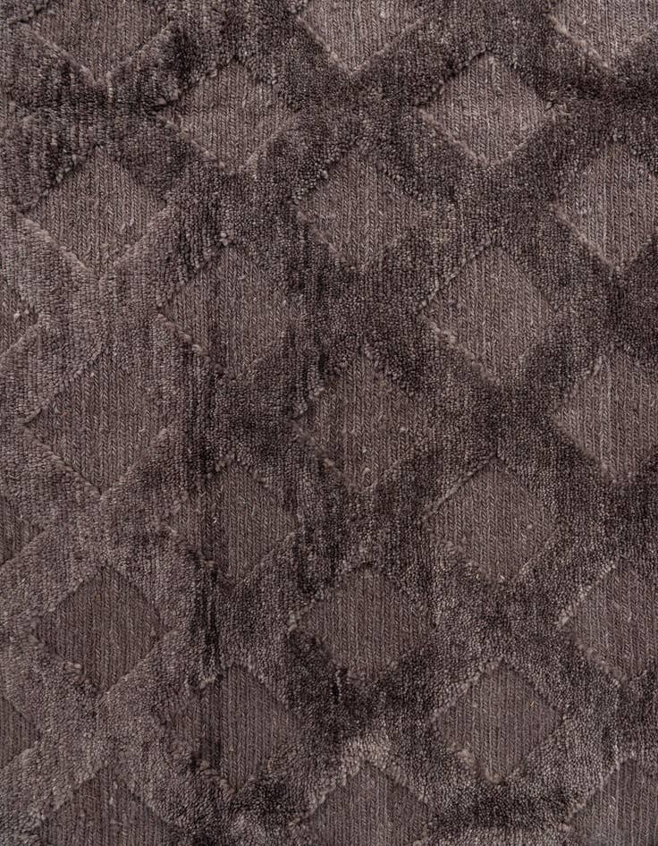 Detail image of 5' 9 x 8'  Hand Knotted Moroccan Wool Rug