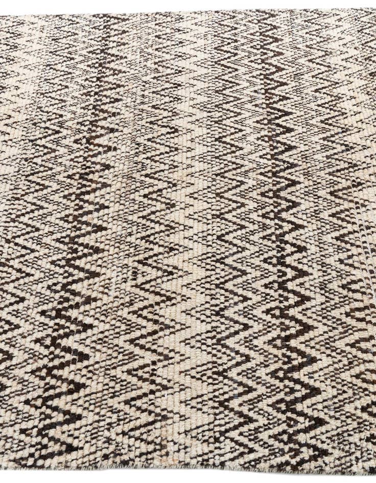 Detail image of 5' 3 x 8' 1  Hand Knotted Moroccan Wool Rug