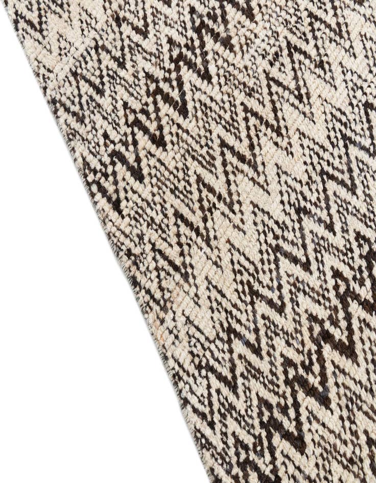 Detail image of 5' 3 x 8' 1  Hand Knotted Moroccan Wool Rug