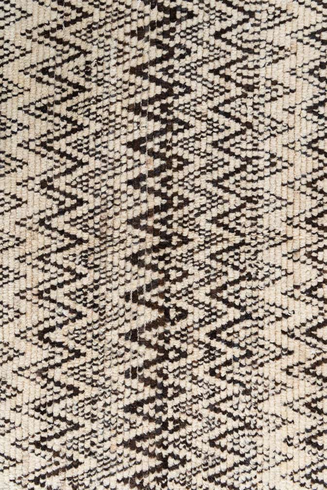 5' 3 x 8' 1 Hand Knotted Moroccan Wool Rug