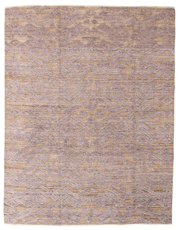 Detail image of 8' 3 x 10' 4 Hand Knotted Moroccan Wool Rug