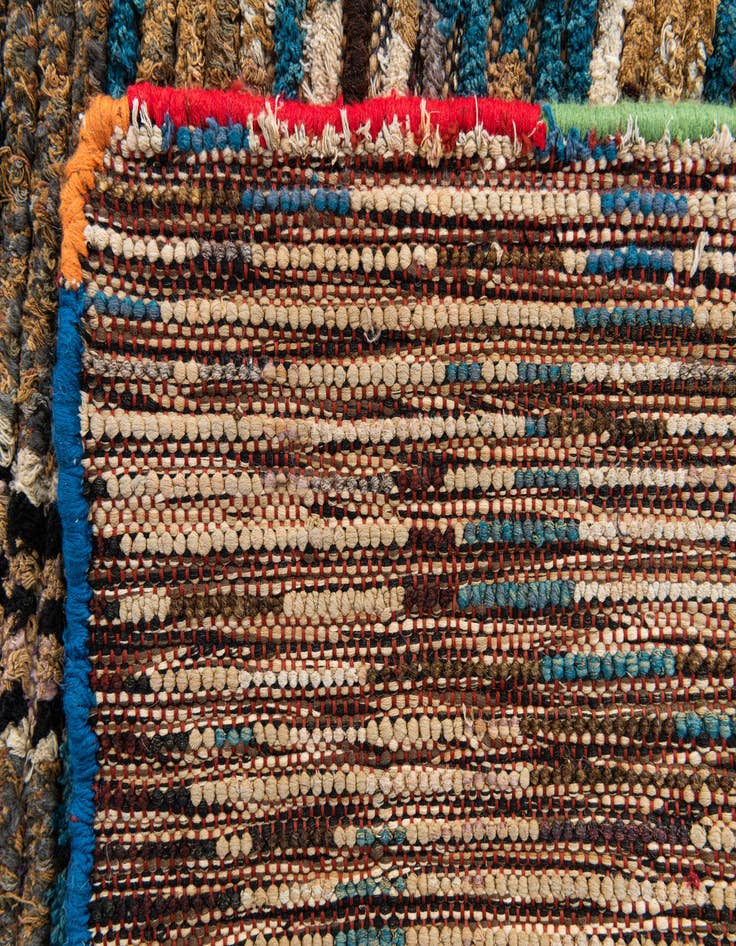 Detail image of 5' 1 x 7' 6  Hand Knotted Moroccan Wool Rug