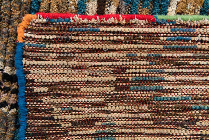 5' 1 x 7' 6 Hand Knotted Moroccan Wool Rug