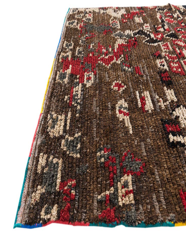 Detail image of 5' x 7' 9 Hand Knotted Moroccan Wool Rug